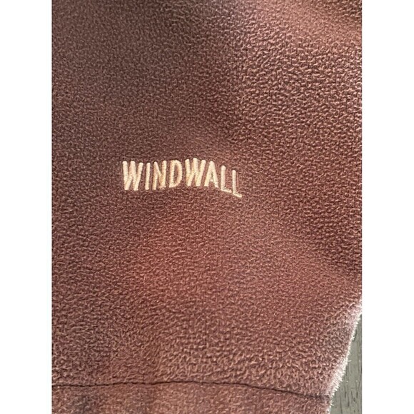 The North Face WindWall Brown/Green Full Zip Fleece Mesh Jacket Women’s Medium - Picture 8 of 12